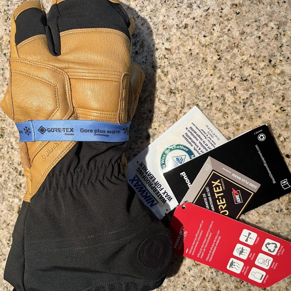 Black Diamond Guide Finger Gloves Men's X-Small